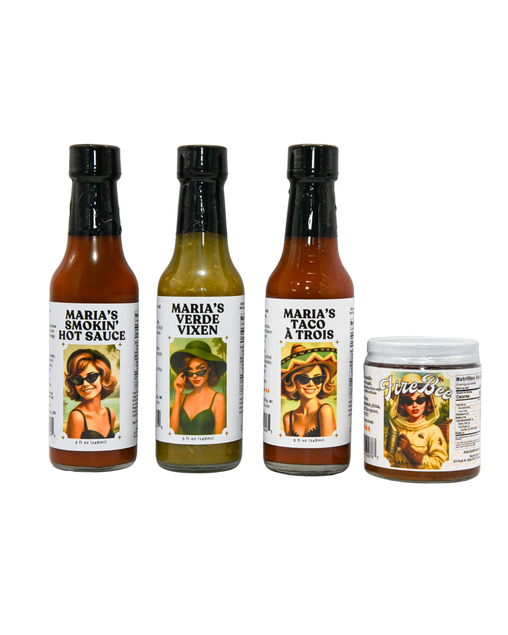 Maria's Sauce Co Essentials 5 oz bottle - 4 pack