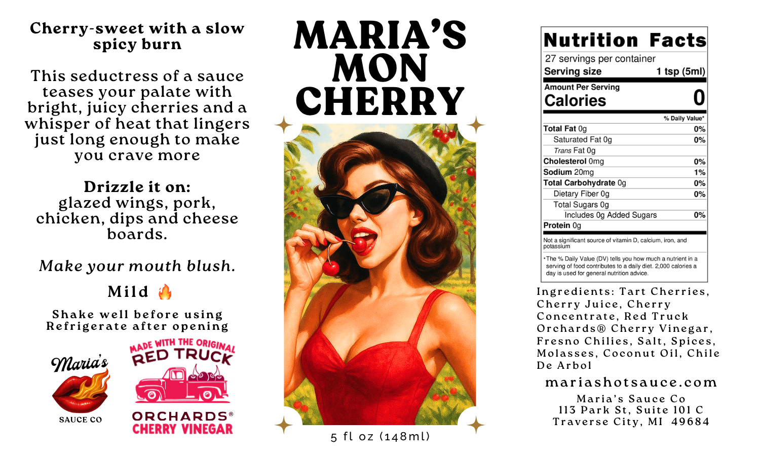 Mon Cherry - Cherry Hot Sauce