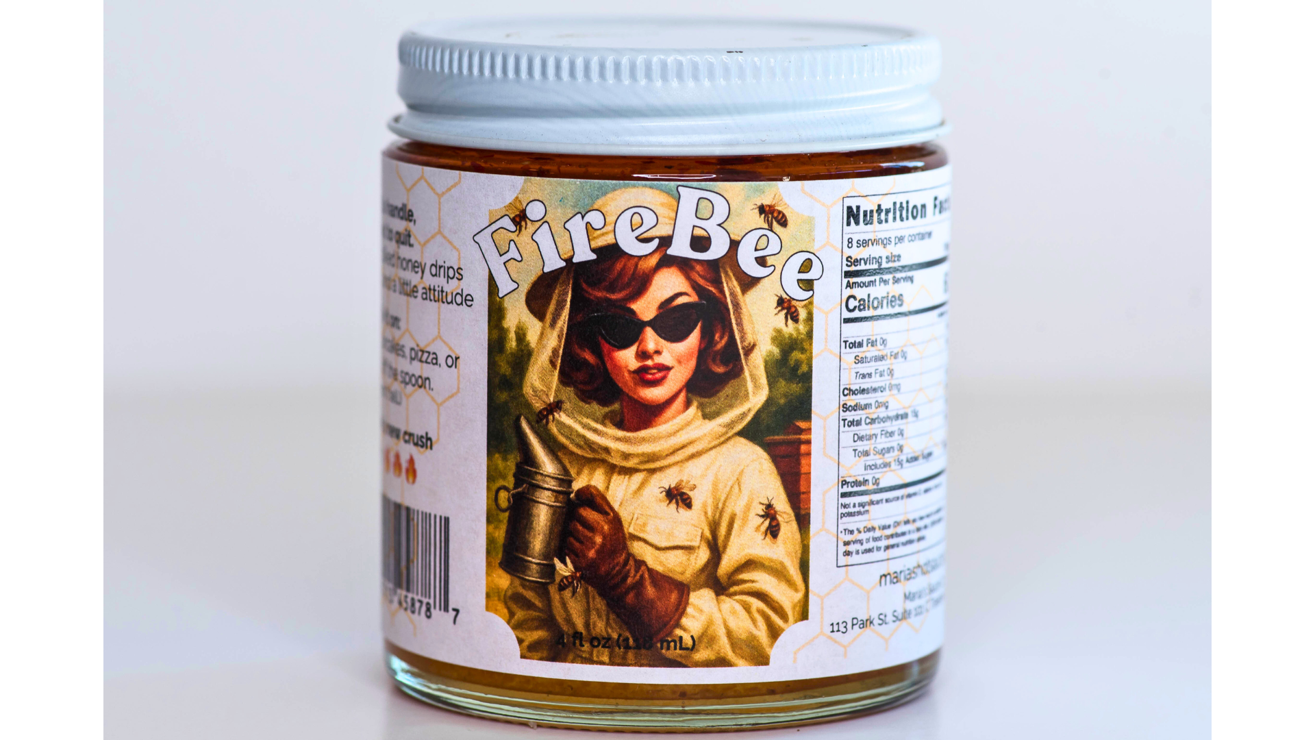 FireBee Spicy Honey - Artisan Hot Honey with Chili Heat | Small Batch Craft Honey