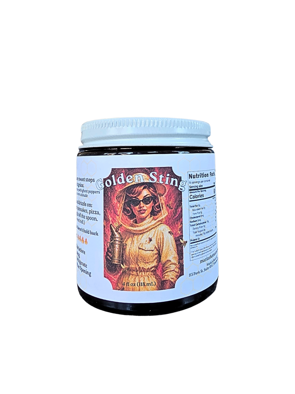 Golden Sting Ghost Pepper Honey