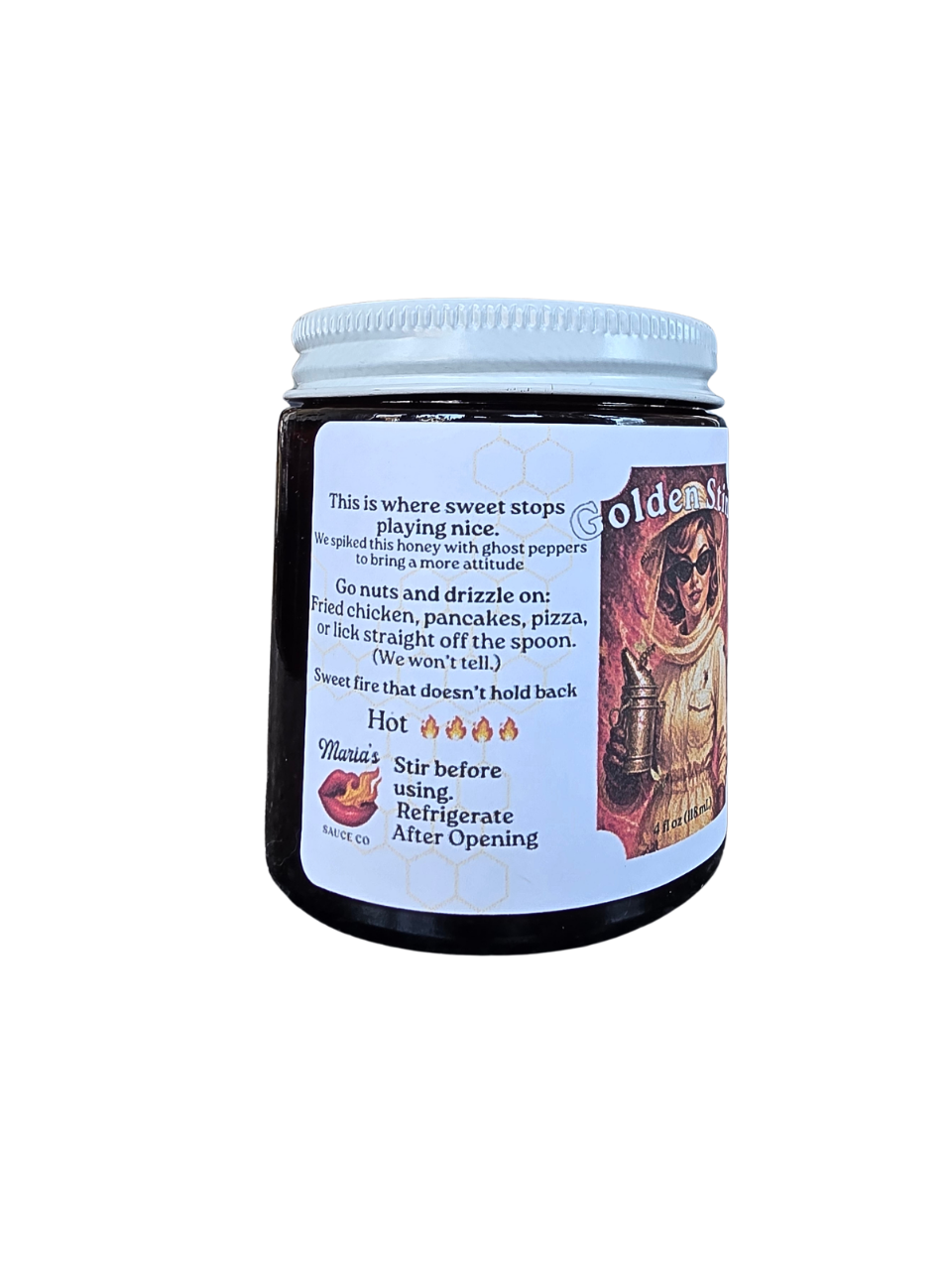 Golden Sting Ghost Pepper Honey
