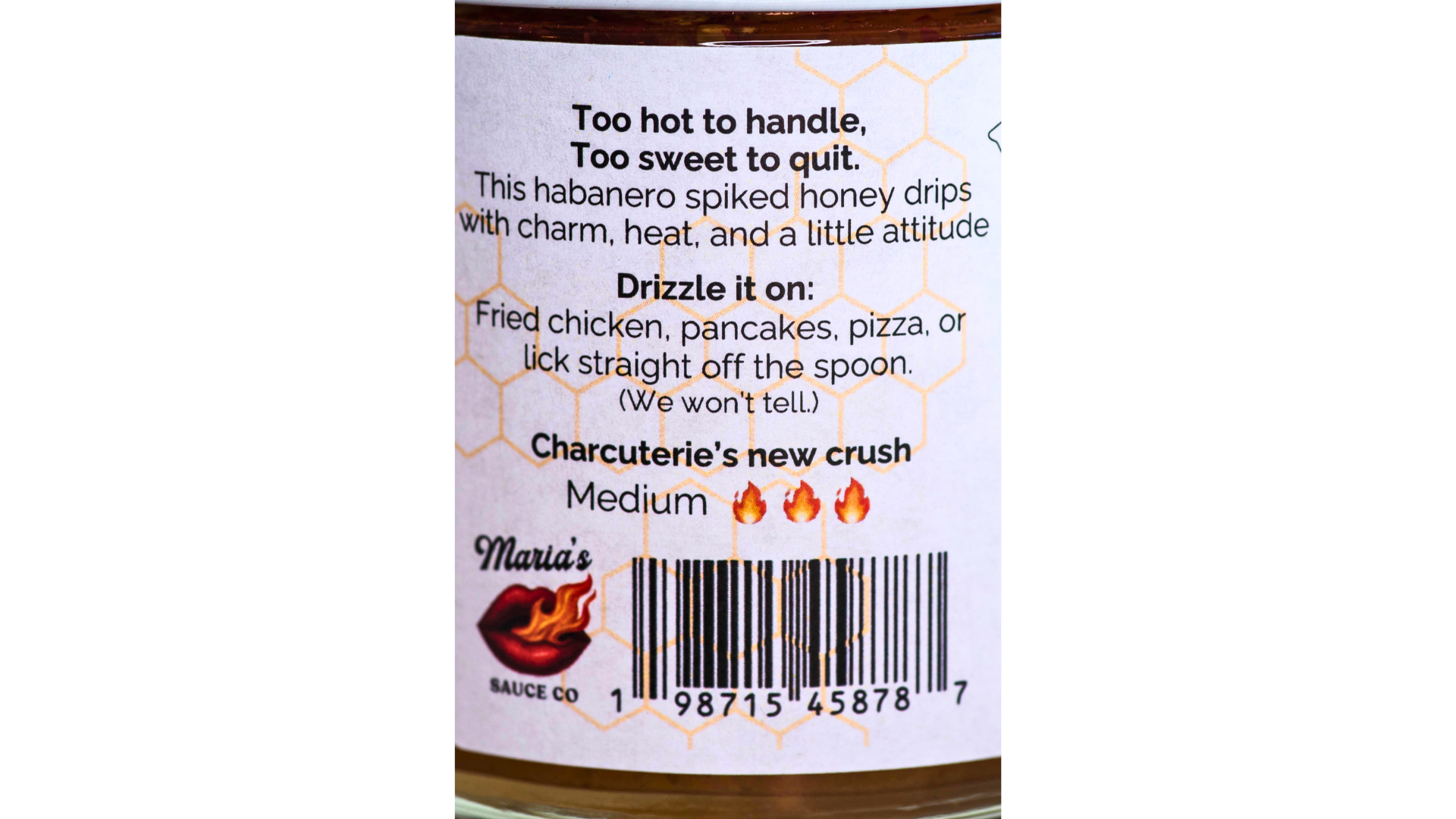 FireBee Spicy Honey - Artisan Hot Honey with Chili Heat | Small Batch Craft Honey