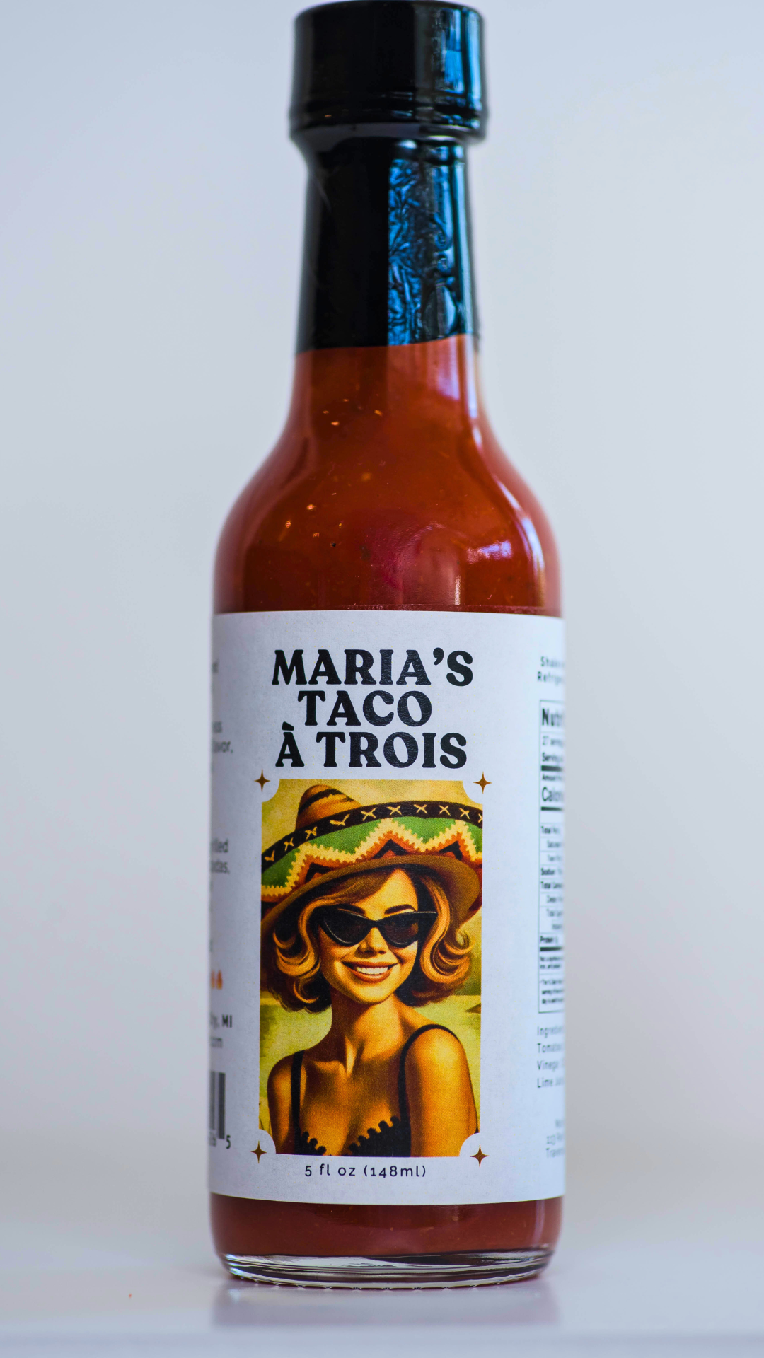 Taco à Trois - Artisan Mexican Hot Sauce | Chile de Árbol Taco Sauce | Small Batch Craft