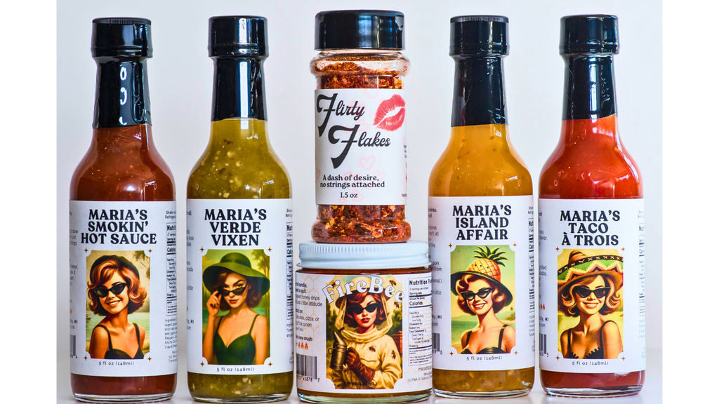 The Complete Crush - Ultimate Hot Sauce Gift Set | Complete Gourmet Collection | Artisan Spicy Condiments